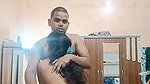 Husband enjoying with wife  talking on live