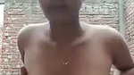 Village girl undress  inserting brinjal in her pussy