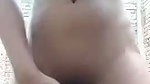 Village girl undress  inserting brinjal in her pussy