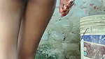 Sexy village girl shoots her nude MMS for fun