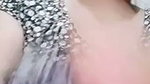 Aunty show her boobs  pussy on vc