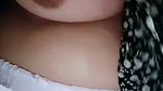 Aunty show her boobs  pussy on vc