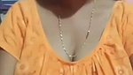 Aunty show her boobs  wet pussy