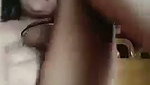 Aunty showing her juice pussy