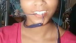 Beautiful slim bhabhi showing her boobs  pussy