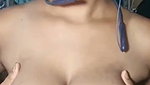 Beautiful slim bhabhi showing her boobs  pussy