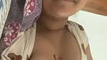 Hot aunty showing her boobs  ash