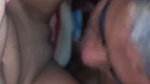 Husband licking pussy