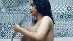 Sexy girl taking shower