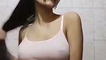 Beautiful girl undress  showing her figure