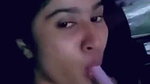 Beautiful girlfriend fingering  using dilo to drill her pussy