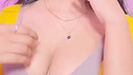 Beautiful sexy girl show her nipple