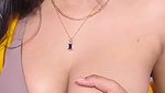 Beautiful sexy girl show her nipple