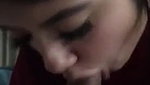 Cute desi NRI knows hiw to give a proper blowjob to a man she likes the most