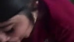Cute desi NRI knows hiw to give a proper blowjob to a man she likes the most