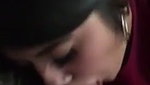 Cute desi NRI knows hiw to give a proper blowjob to a man she likes the most
