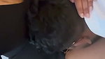 Sexy girl show her boobs suck  enjoying