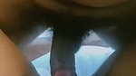 Wet pussy fucked on bed