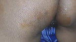 Wife showing her asshole  drill