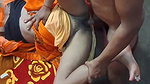 Aunty give Blowjob  fucked on bed