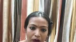 Aunty showing her boobs  finger in her ass