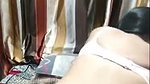 Aunty showing her boobs  finger in her ass