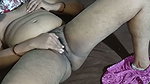 Aunty showing her wet pussy