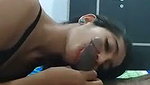 Beautiful hot girl giving Blowjob  bf love that