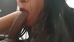 Beautiful hot girl giving Blowjob  bf love that