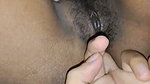 Boyfriend fuck her ass on bed