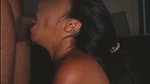 Girlfriend giving deeply Blowjob
