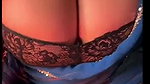 Hot bitch showing her asshole