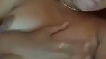 Hot girl showing her boobs  pussy