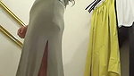 Hot Mumbai girl Changing dress  trying