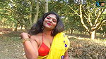 Horny bengali model rashi huge cleavage hot navel armpit show photoshoot