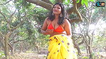 Horny bengali model rashi huge cleavage hot navel armpit show photoshoot