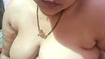 Aunty showing her huge boobs  pussy