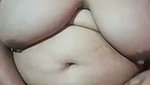 Aunty showing her huge boobs  sucking