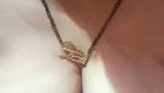 Aunty showing her huge boobs  sucking