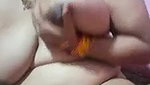 Aunty showing her huge boobs  sucking