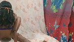 Girlfriend fucking hard on bed