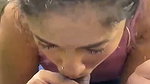 Girlfriend give Blowjob  show her ass to fuck her