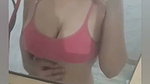 Hot girl showing her boobs  moan loudly