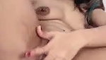 Nepali girl inserting her hand inside her pussy