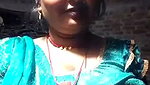 Village aunty show her boobs  hairly pussy on live