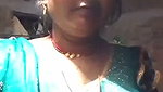 Village aunty show her boobs  hairly pussy on live