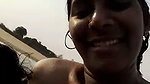 desi teugu aunty uncle romance in river