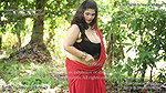 Rai Showing Deep Cleavage & Navel with Ass Crack Outdoor ~ Naari Magazine Shoot