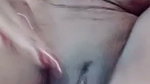 Aunty showing her pussy  finger