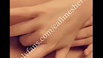 Beautiful girl shaking her ass  Fingering